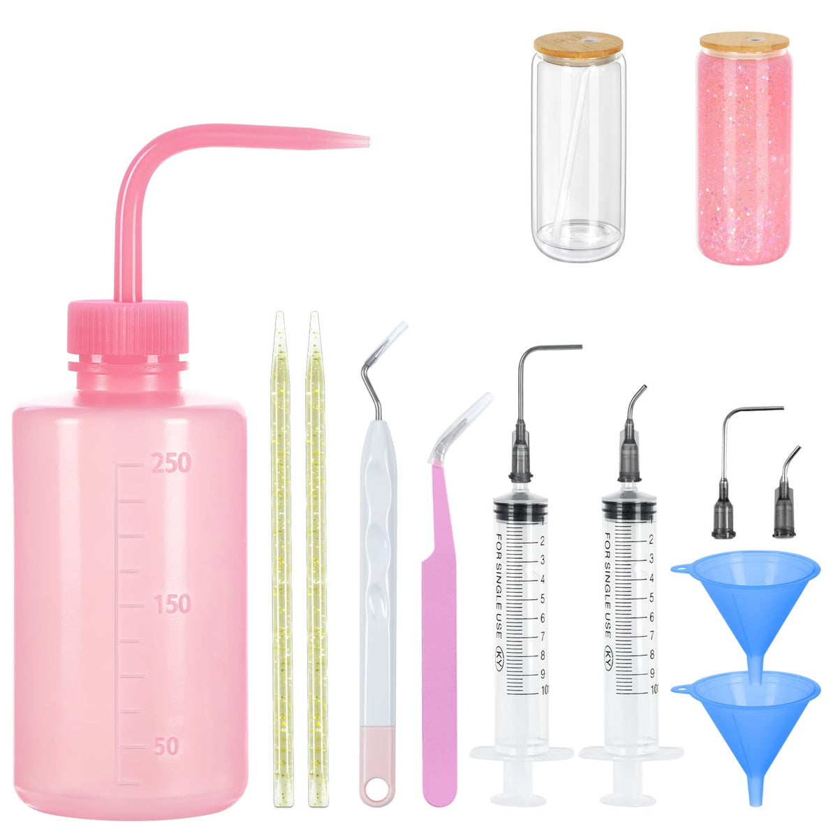 Kit Maucircol para globo de nieve con tumbler, todo incluido para empezar