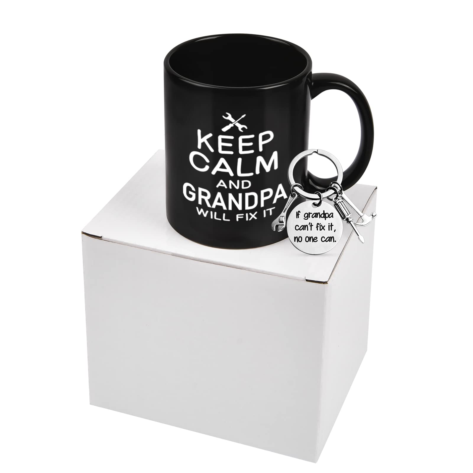 Impresión duradera en la taza Maustic para Abuelo de dos caras.
