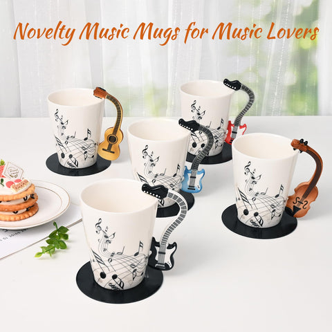 Taza Maustic para momentos musicales y café.