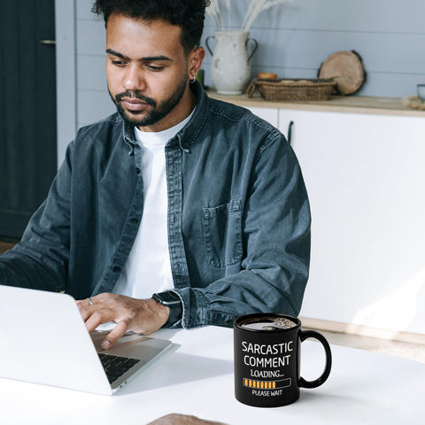 Maustic Taza con diseño gracioso para regalo entre compañeros de trabajo