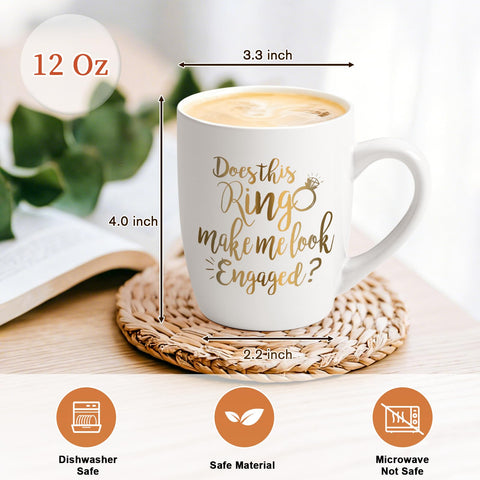 Maustic Taza Empaque Regalo: caja lista para regalo