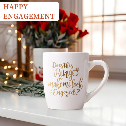 Maustic Taza Regalo para Parejas: ideal para compromisos y aniversarios