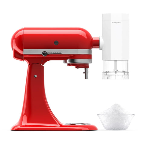 Mavouse accesorio-hielo-rallado para Kitchenaid: postres refrescantes en casa.