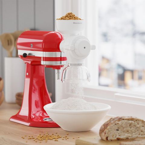 Mavouse tarro de grano para molinillo facilita ver la cantidad