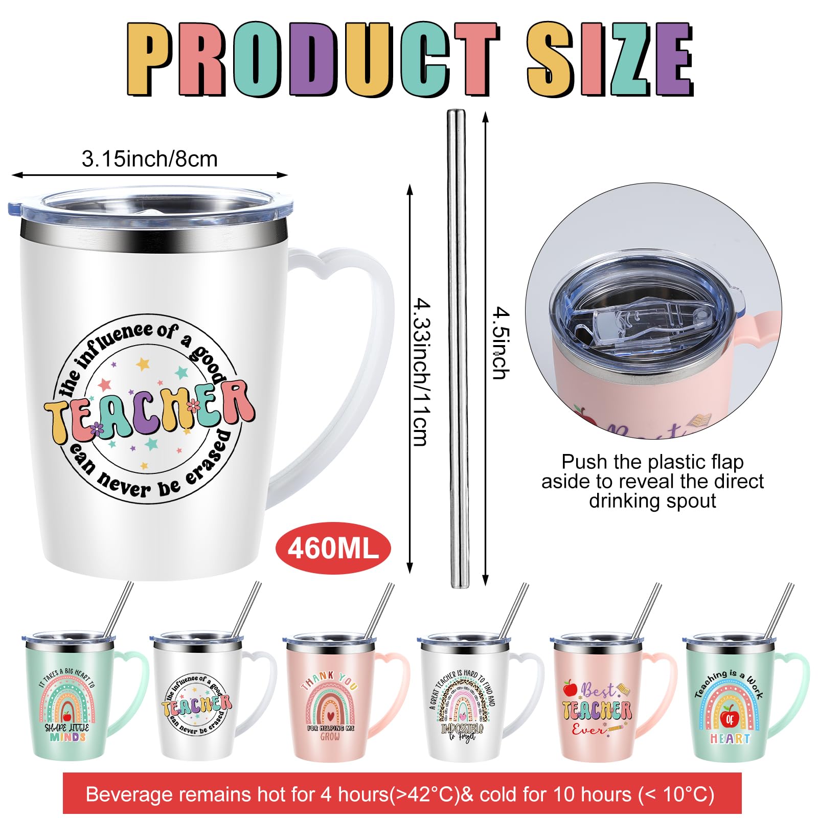 Pajillas de acero Maxcheck y cepillos para limpieza.