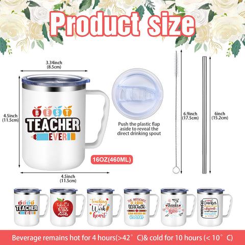 Maxcheck diseño escolar en vaso térmico, regalo ideal para docentes