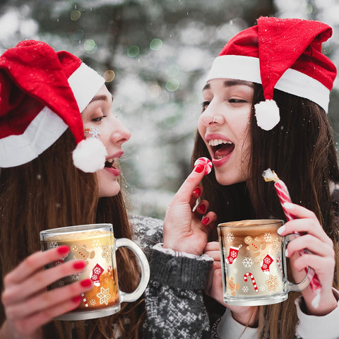 Maxcheck tazas versátiles para fiestas, bodas y regalos navideños.