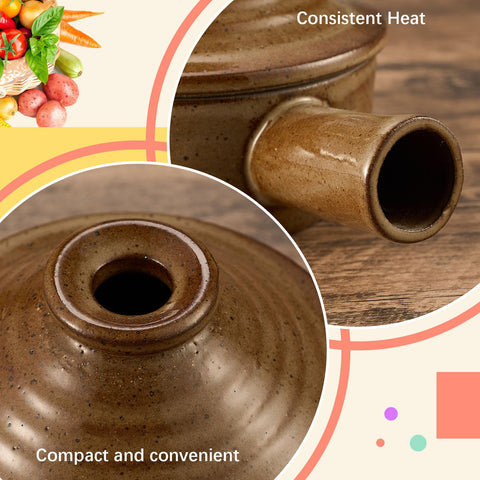 Maxdot cocedor huevo cerámico microondas terracota diseño práctico