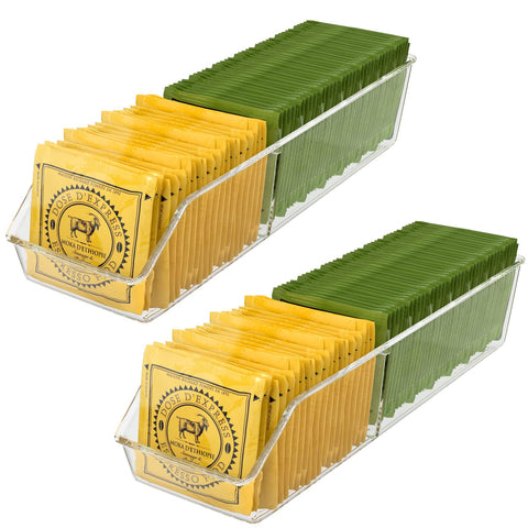 Organizador MaxGear de bolsitas de té, frontal, fácil localización de las bolsas.
