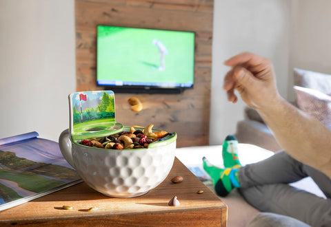 MAX'IS Creations taza golf para familia, juego de snacks