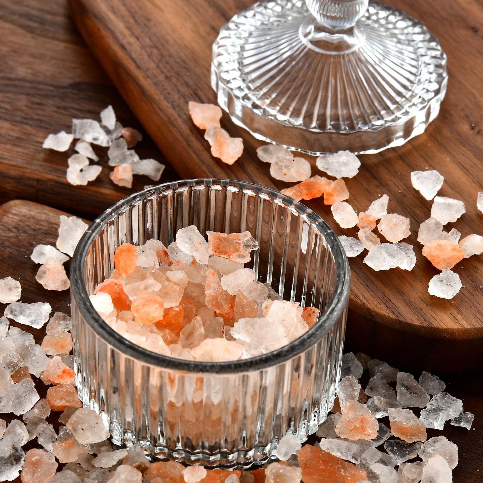 Maxistal contenedor-cristal para caramelos, perfecto para dulces en la mesa.