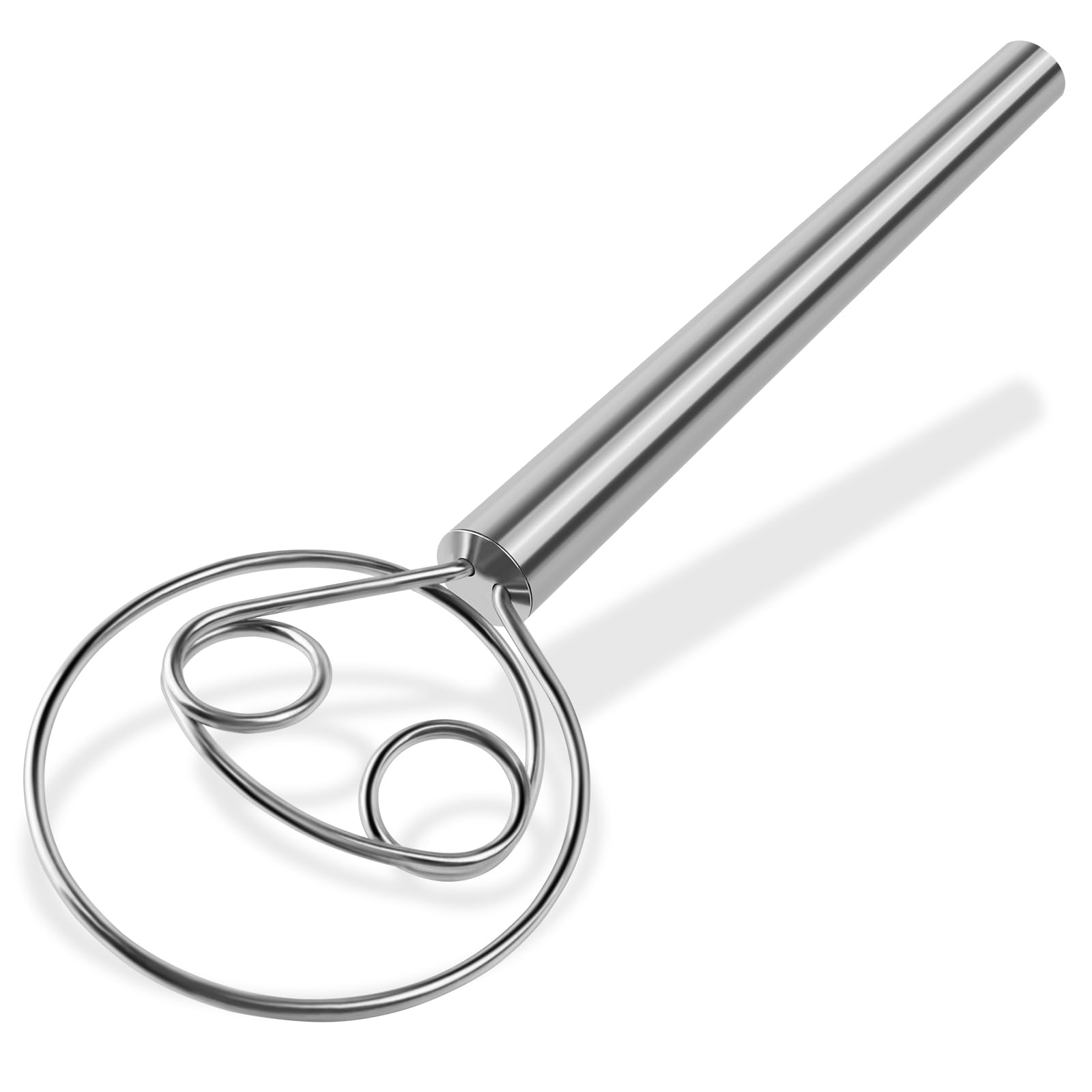 MAXJOY batidor danes con agarre ergonomica para masa madre sin esfuerzo