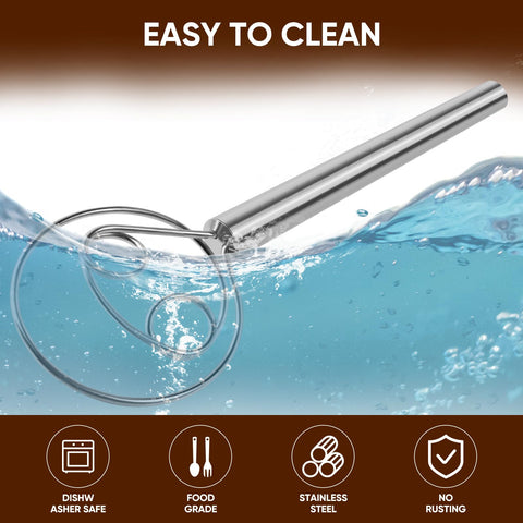 MAXJOY batidor duradero para masa madre y pan casero