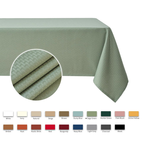 Mantel rectangular maxmill impermeable para uso al aire libre