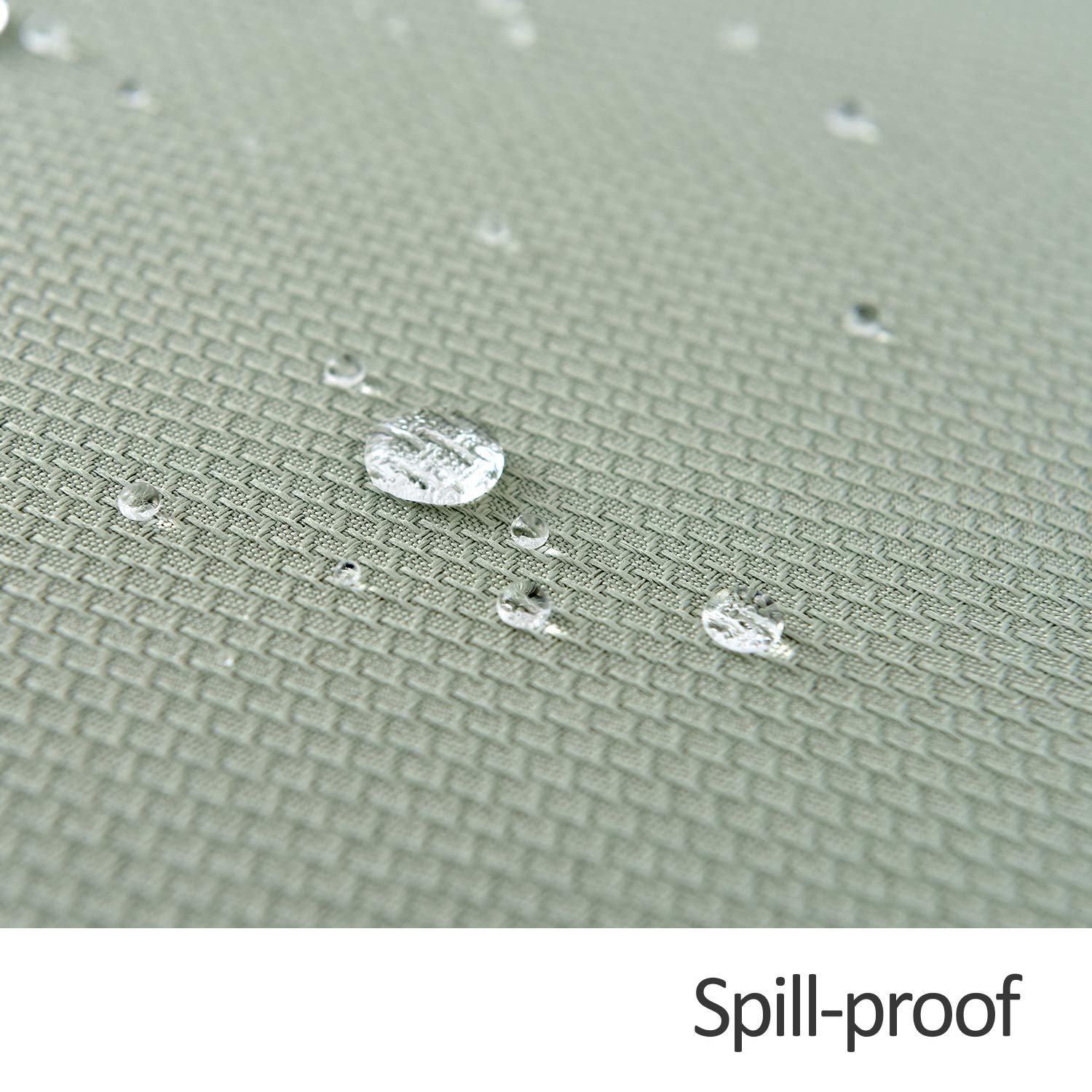 Protección contra derrames con el mantel Maxmill rectangular texturizado durante eventos.
