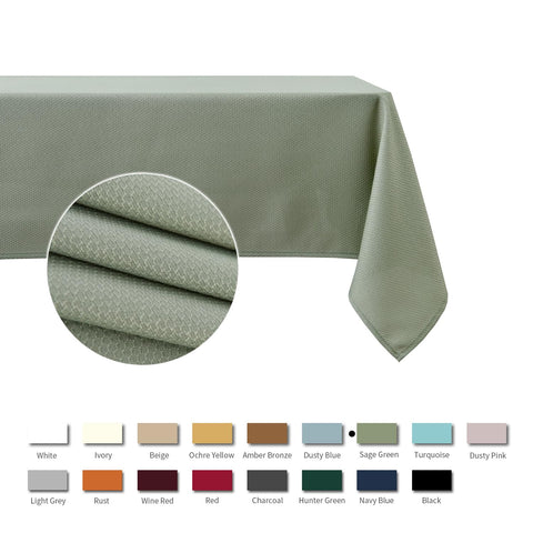 Mantel Maxmill rectangular texturizado para uso en exterior cómodo.