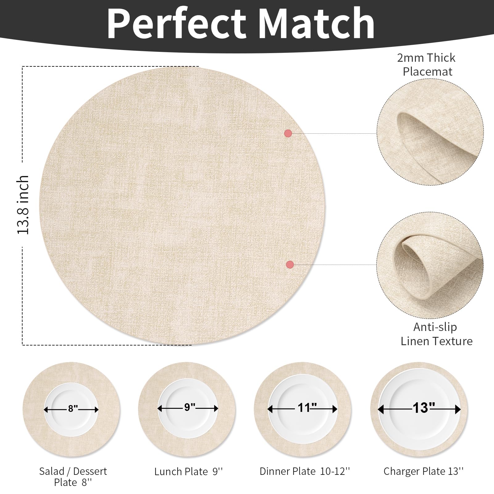 Mantel reversible Maxpearl para ampliar durabilidad y estilo.