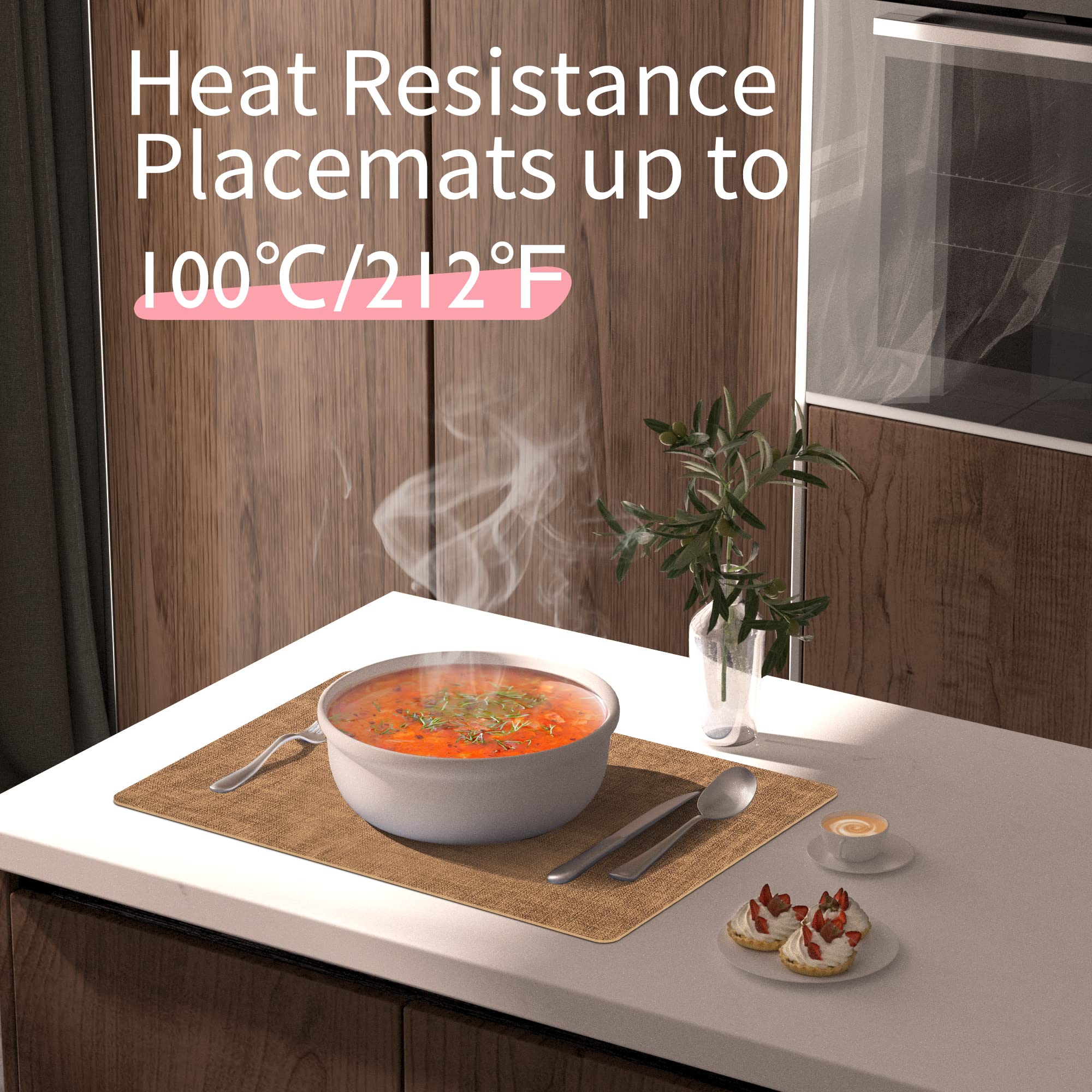 Maxpearl salvamanteles resistentes al calor protegen la superficie
