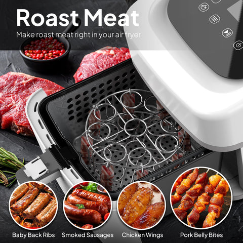 Acero inoxidable de grado alimentario para uso duradero en olla a presión.