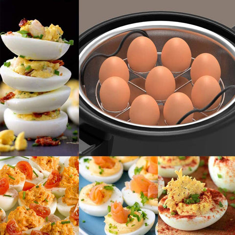 Uso versátil para verduras, huevos y pescado al vapor.