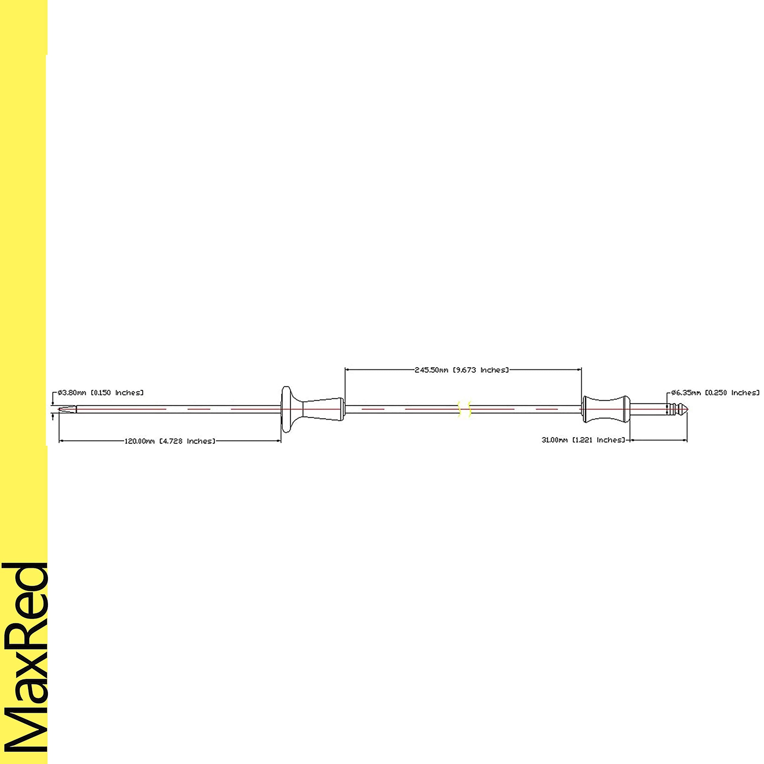 MaxRed WB20T10025: cable flexible para mayor alcance durante la preparación