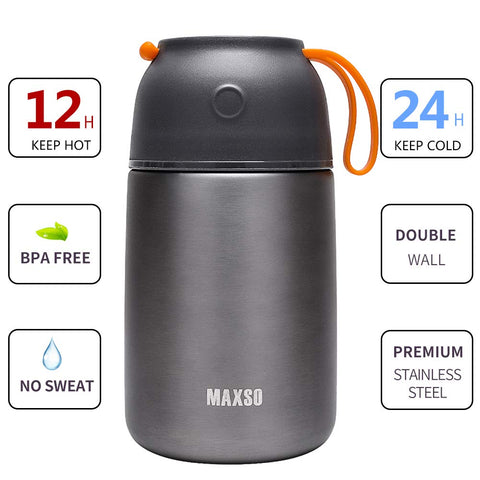 MAXSO 2 Pack Sopa Termo, detalle de cierre a prueba de fugas