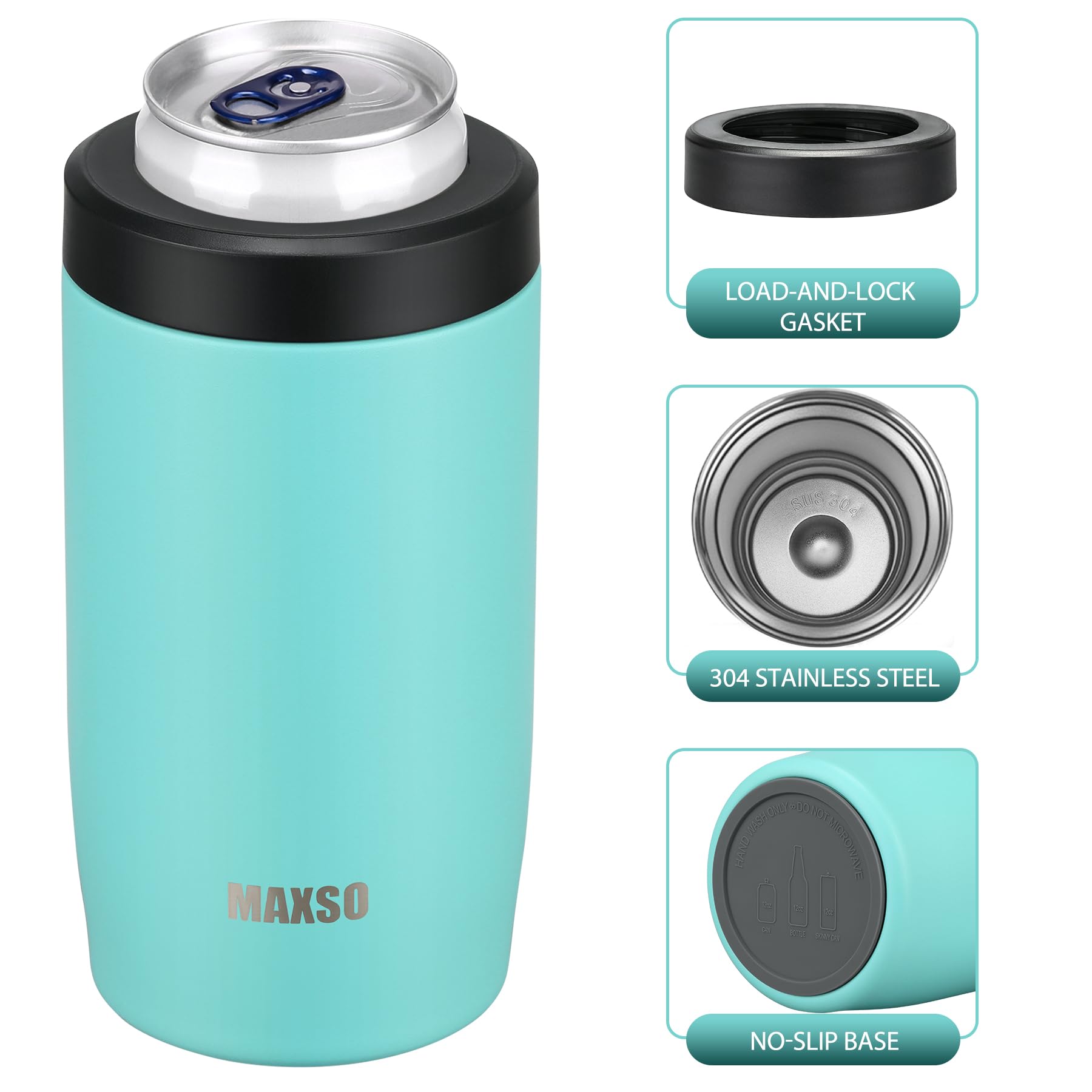 Acabado Duracoat resistente en MAXSO Slim para uso diario