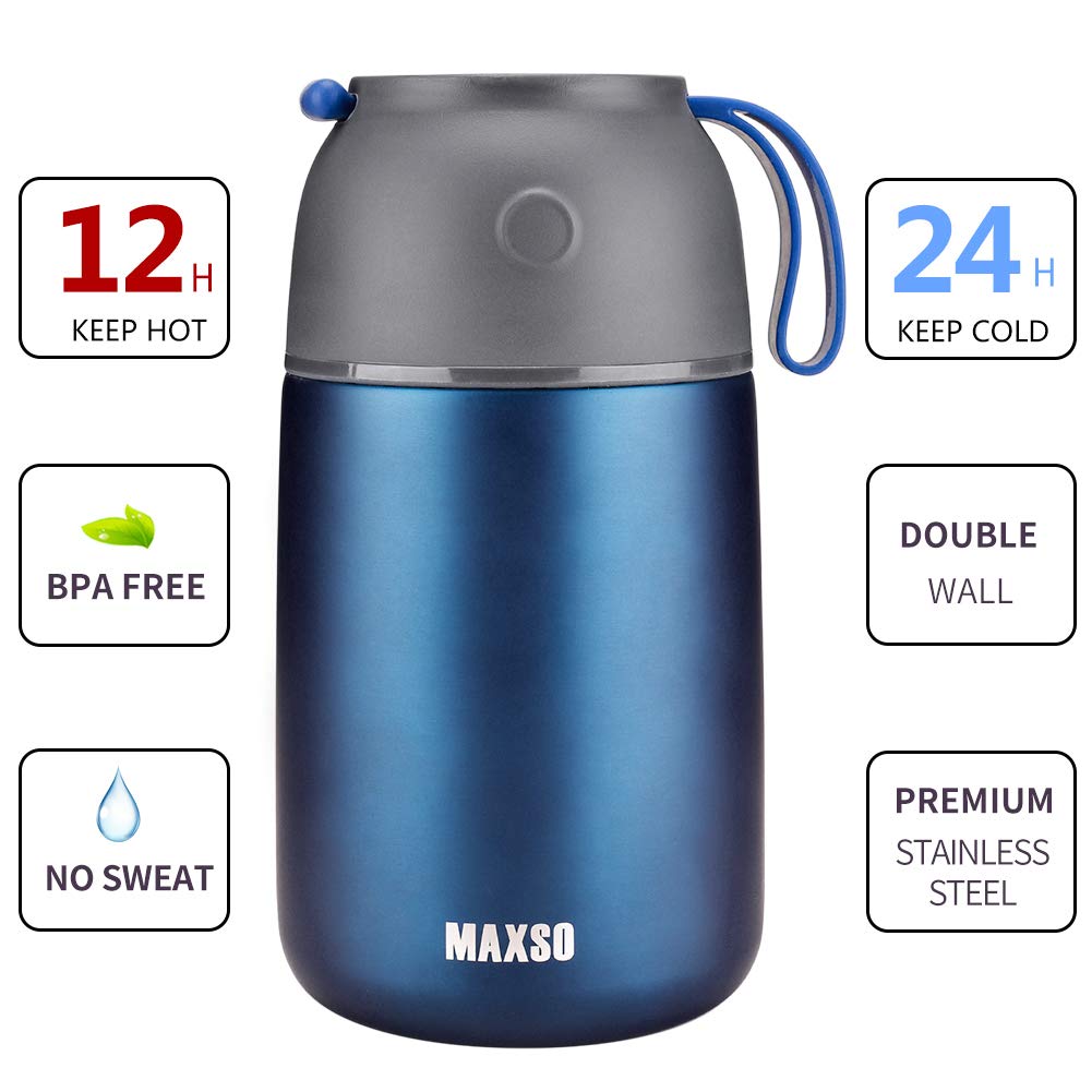 MAXSO interior y exterior de acero inoxidable para durabilidad.