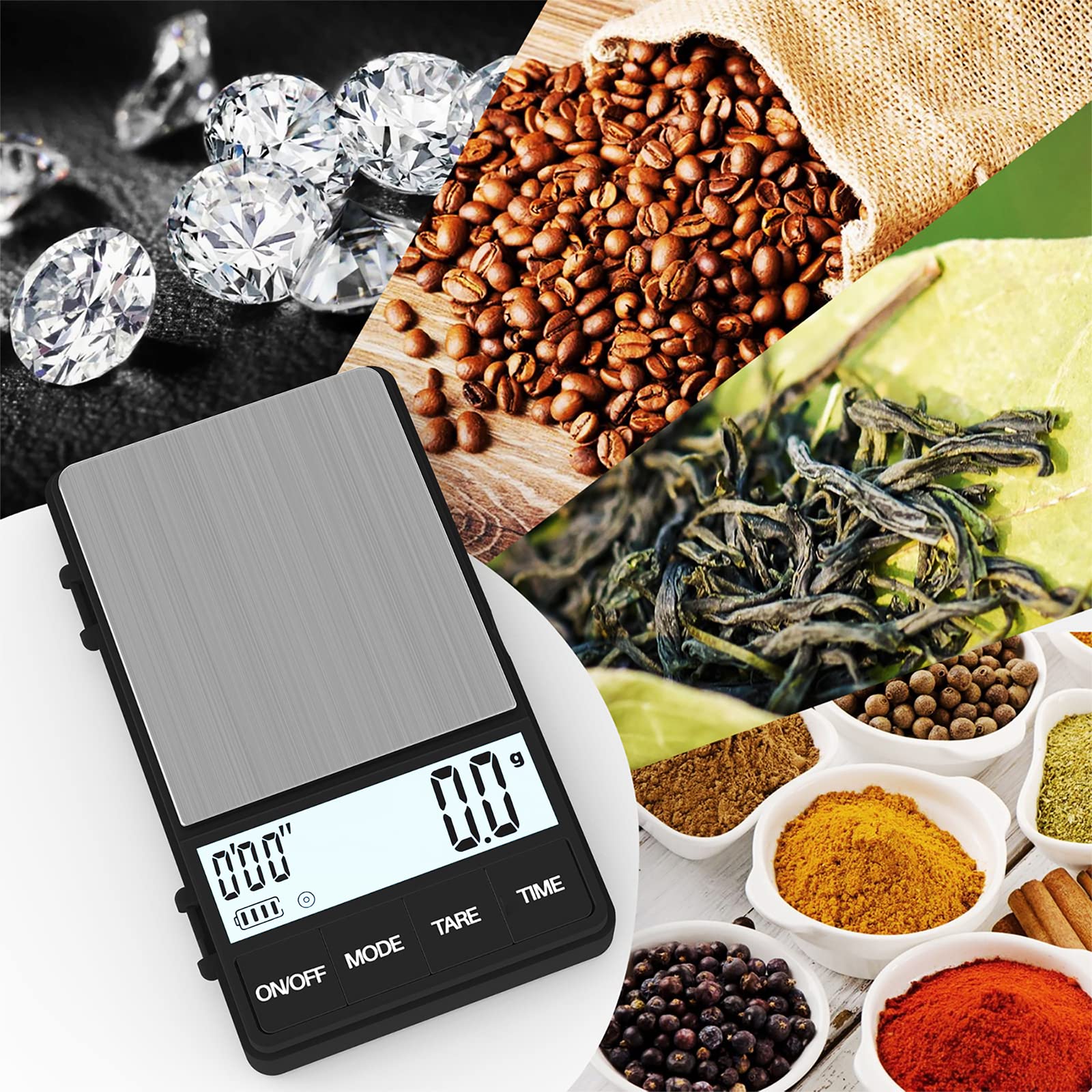 MAXUS tapa protectora que funciona como bandeja para pesaje cómodo.