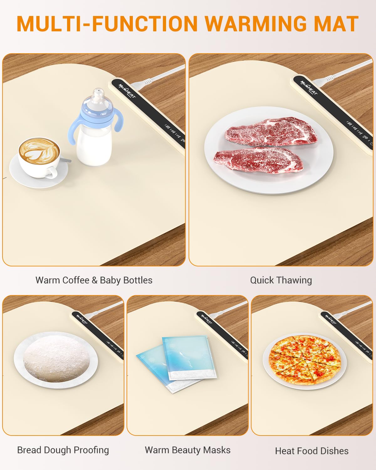 MAXXHEAT ideal para buffets y fiestas