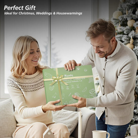 Mayelm tablero, regalo perfecto para amantes de la charcutería y reuniones.