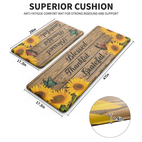 MAYHMYO alfombra cocina anti-fatiga, tacto suave, ideal para largas tareas