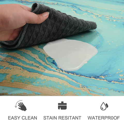 MAYHMYO alfombra impermeable superficie fácil de limpiar para cocina