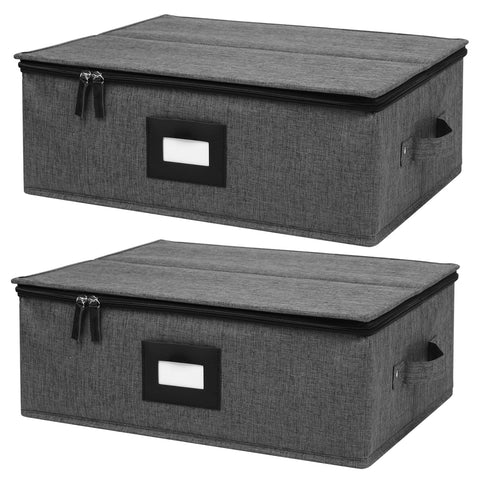 Mayniu caja almacenamiento para 12 tazas con compartimentos para organización eficiente