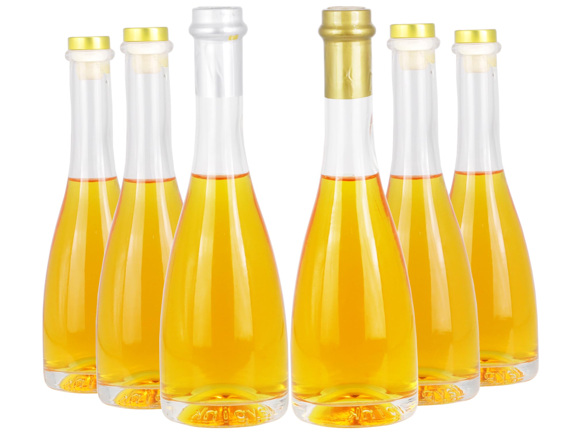 MAYPINK botellas de vidrio transparentes para salsas y regalos artesanales.