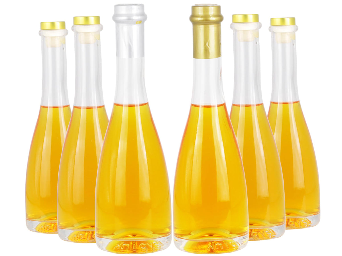 MAYPINK botellas de vidrio transparentes para salsas y regalos artesanales.