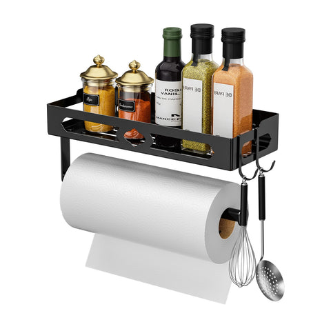 MAYZOLOP portarrollos papel estante pared para ahorrar espacio en cocina y baño.