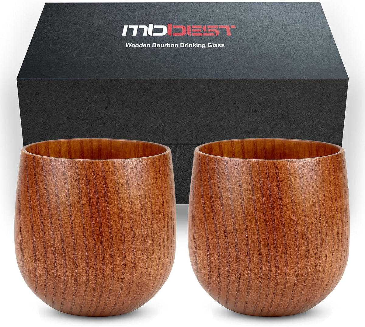 Copa mbbest de whisky en madera, conserva sabores intensos en cada sorbo.