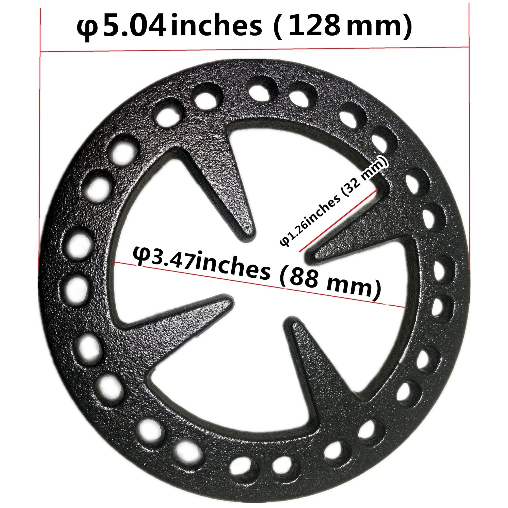 MCAMPAS reductor de anillo para moka espresso, distribución uniforme del calor