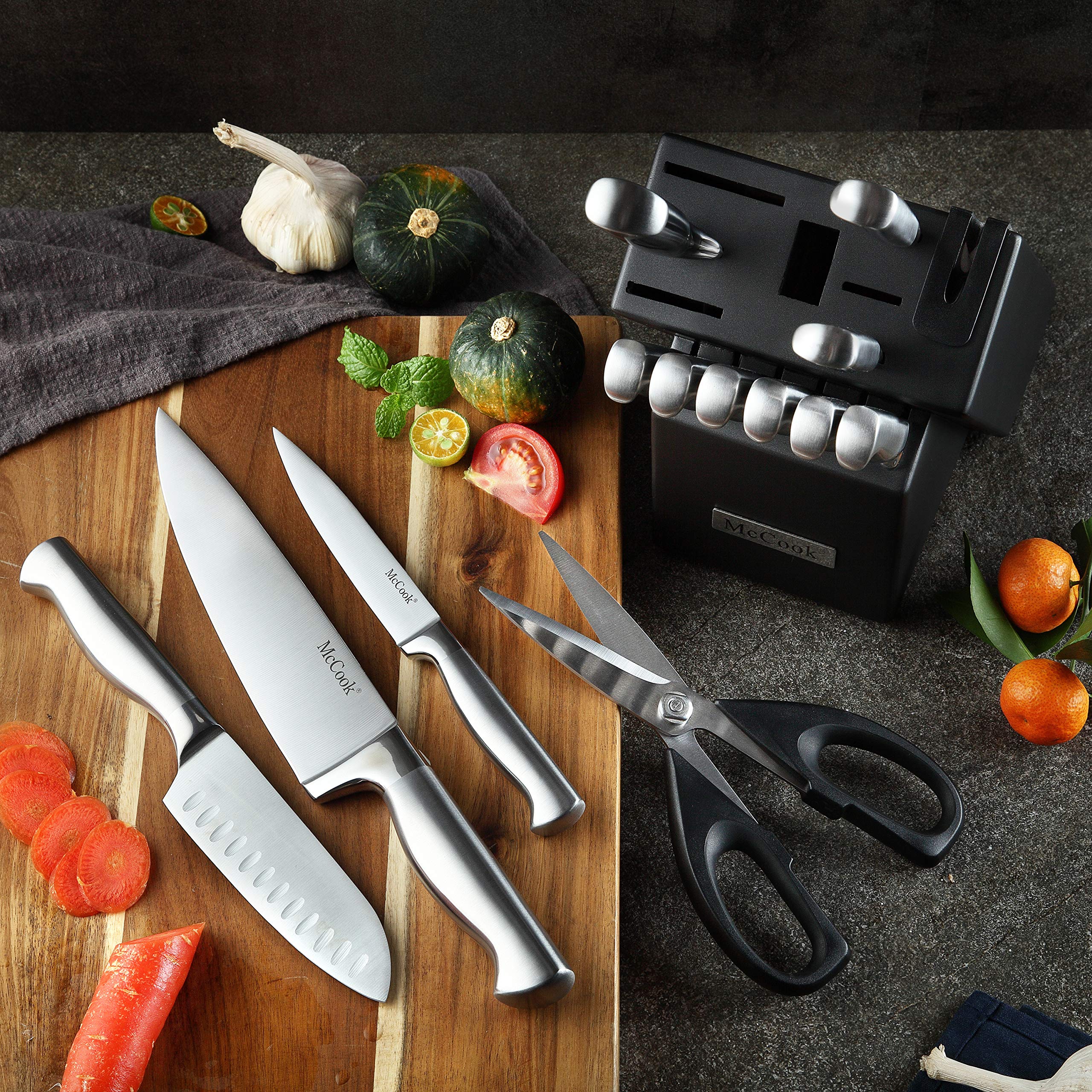 McCook cuchillo dentado 5,5 pulgadas para pan y tomates