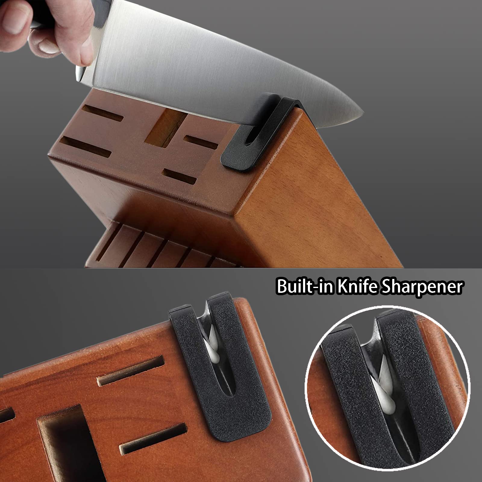 Cuchillo lonchas McCook de 8 pulgadas ideal para rebanar con precisión.