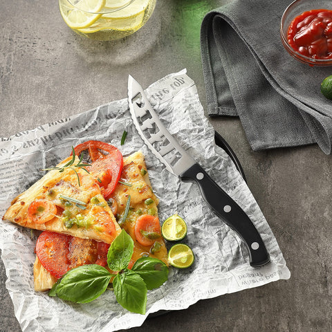 McCook cuchillo santoku 7 pulgadas para preparaciones versátiles.