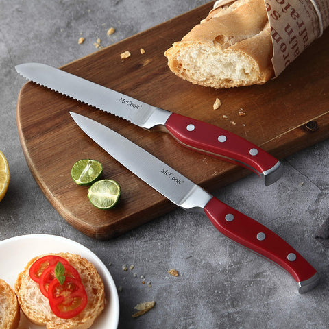 Cuchillo utilitario McCook de 4,5 pulgadas con filo fino
