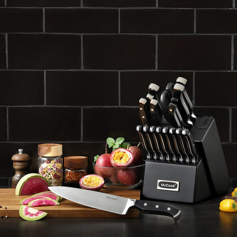 McCook tijeras de cocina dobles para cortar y recortar rápidamente.