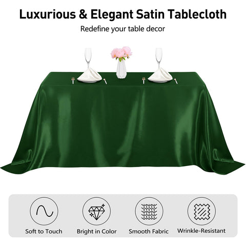 Mantel verde oscuro de MCEAST, uso versátil en eventos y ceremonias.