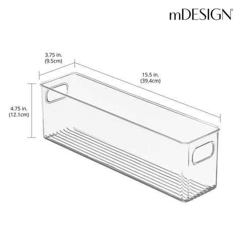 Organizador apilable de mDesign bajo gabinete, optimización de espacio.