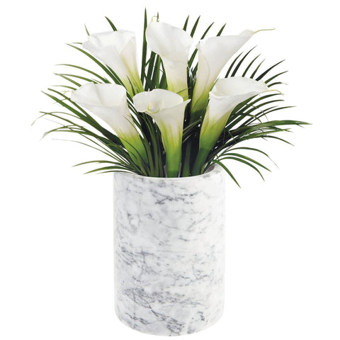 mdesign cubitera elegante marmol blanco para cocina y bar.