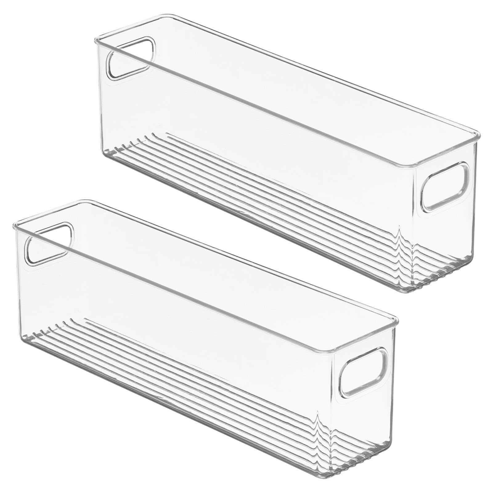 Organizador mDesign para frigorífico, organización clara de alimentos.
