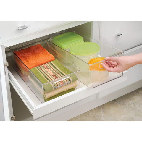 mdesign organizador refrigerador para estantes mejora visibilidad de porciones