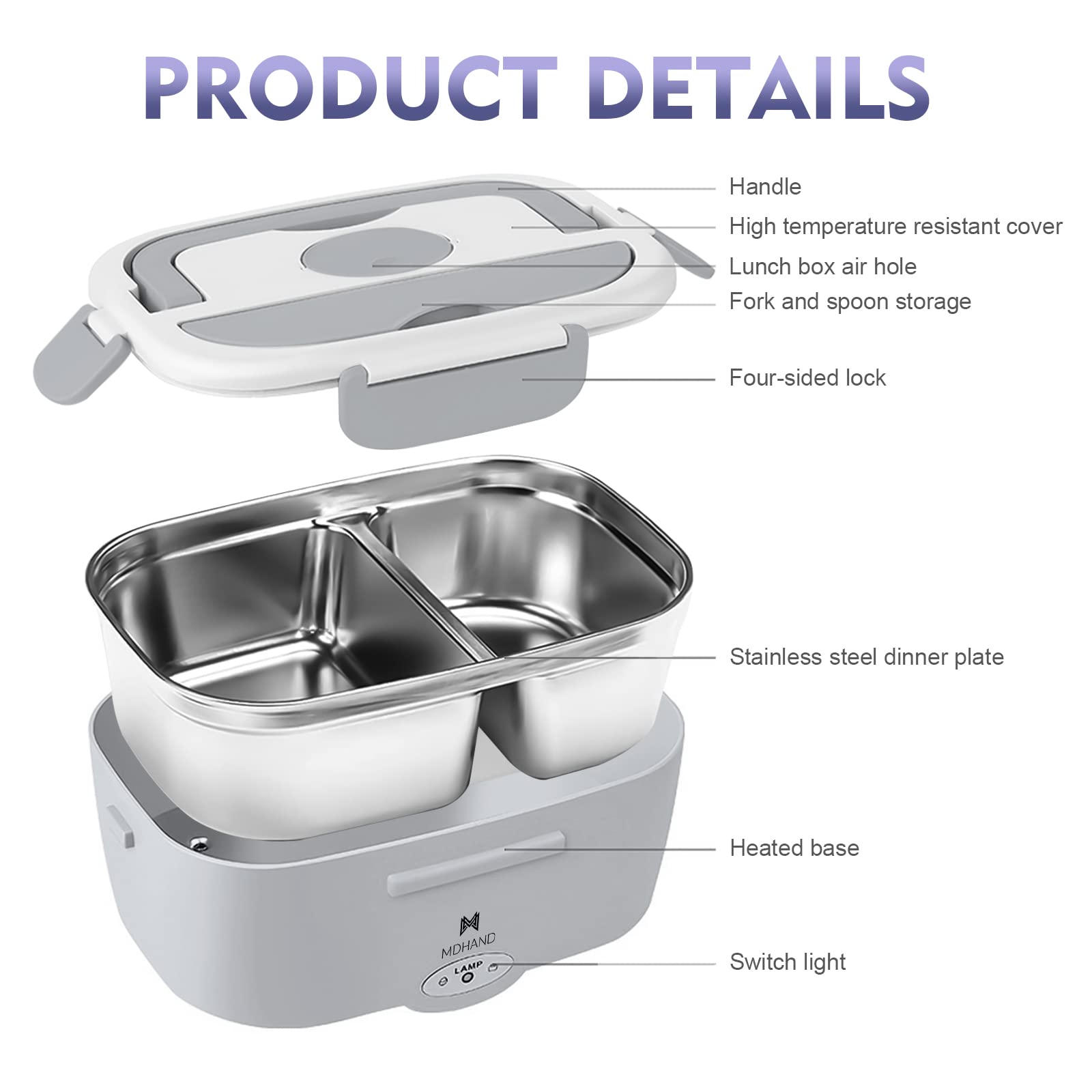 MDHAND materiales sin BPA para consumo seguro y confiable